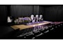 design a realistic 3d stage, concert or event setup